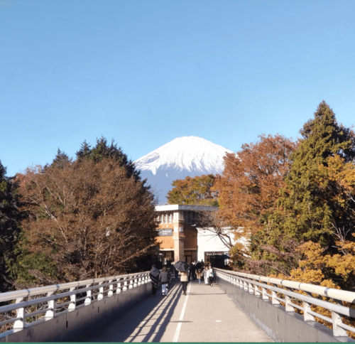 御殿場プレミアムアウトレットの日曜の駐車場